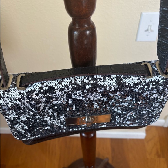 BCBGMaxazria sequin shoulders bag - Picture 5 of 7